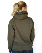 Laden Sie das Bild in den Galerie-Viewer, &quot;Follow your heart&quot; Hoodie Olive Grün - Biniebo
