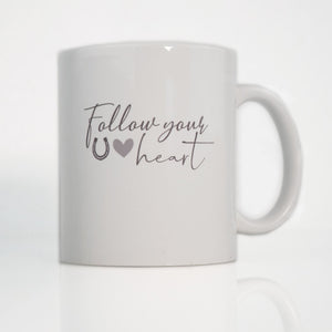 "Follow your heart" Tasse - Biniebo