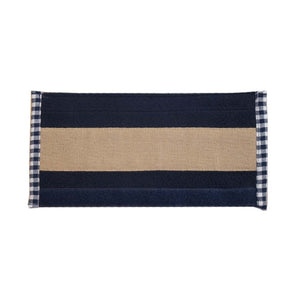 Nasenschoner navy/beige/kariert PO - Biniebo