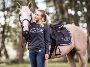 Schabracke HORSE RAINBOW - darkgrey - Biniebo